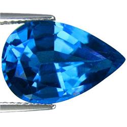 STRIKING 7.45Ct NATURAL SPARKLING LONDON BLUE TOPAZ