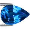 Image 1 : STRIKING 7.45Ct NATURAL SPARKLING LONDON BLUE TOPAZ