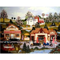 A Ride in the Country by Jane Wooster Scott Lithograph