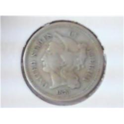 1873 THREE CENT PIECE (NICKEL)