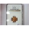 1967 SMS LINCOLN CENT NGC MS68 RD
