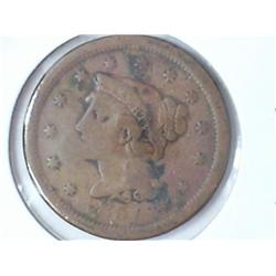 1851 US LARGE CENT