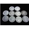 Image 1 : 10 ASSORTED ROOSEVELT DIMES SILVER