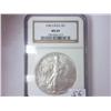 Image 1 : 1986 AMERICAN SILVER EAGLE NGC MS69