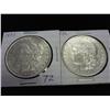 Image 1 : 1885 & 1886 MORGAN SILVER DOLLARS (AU)