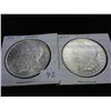 Image 1 : 1881-O & 1882 MORGAN SILVER DOLLARS (UNC)