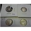Image 1 : 1917-D, 17-D, 27-D & 34-D MERCURY DIMES