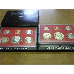 1991 & 92 US PROOF SETS 1991 HAS NO BOX