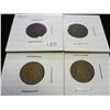 Image 1 : 1867, 01, 05 & 09 INDIAN HEAD CENTS