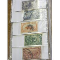 5 STAMPS SCOTTS CATOLOG VALUE IS $91.50