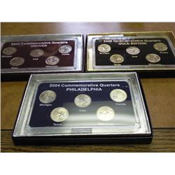 3-2004 STATE QUARTER SETS (UNC)