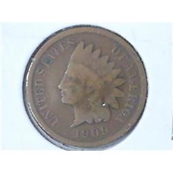 1909 INDIAN HEAD CENT
