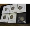1911-D, 13, 13, 14-D, 16 & 16-S BARBER DIMES