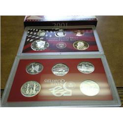 2001 US SILVER PROOF SET BETTER DATE