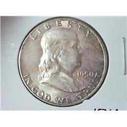 1950 FRANKLIN HALF DOLLAR (AU)
