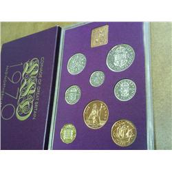 1970 GREAT BRITAIN AND NORTHERN IRELAND PROOF SET