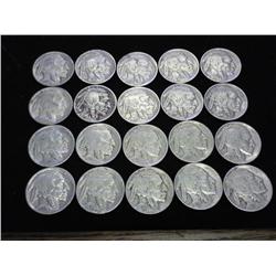 20-1920'S & 30'S BUFFALO NICKELS