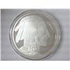 Image 1 : 2007 1 TROY OZ .999 FINE SILVER BUFFALO ROUND