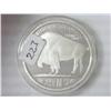 Image 2 : 2007 1 TROY OZ .999 FINE SILVER BUFFALO ROUND