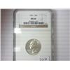 Image 1 : 1961 WASHINGTON SILVER QUARTER NGC MS64