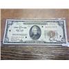 Image 1 : 1929 US $20 NATIONAL CURRENCY  NEW YORK