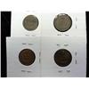 Image 2 : 1866, 93, 97 & 04 INDIAN HEAD CENTS