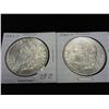 1882-S & 83-O MORGAN SILVER DOLLARS (UNC)