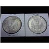 Image 2 : 1882-S & 83-O MORGAN SILVER DOLLARS (UNC)