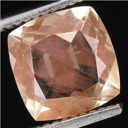 2.35ct Clear Champagne Oregon Sunstone Cushion (GEM-31036)