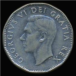 1952 Canada 5c Hi Grade AU (COI-6729)