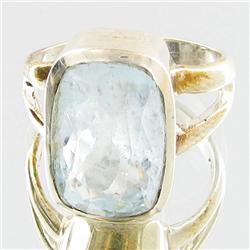 51.55ctw Aquamarine Sterling Ring (JEW-2796)