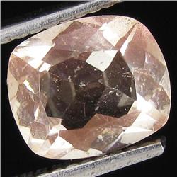 1.55ct Clear Champagne Oregon Sunstone Cushion (GEM-31077)