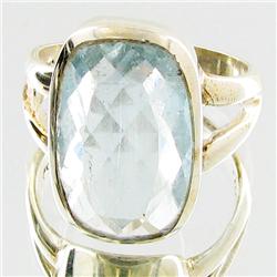 44.92ctw Aquamarine Sterling Ring (JEW-2790)