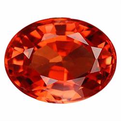 0.5ct Red Orange Sapphire (GMR-1075)