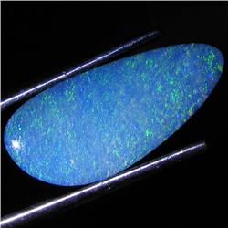 2.75ct Australian Black Opal Doublet Full Fire (GEM-31492)
