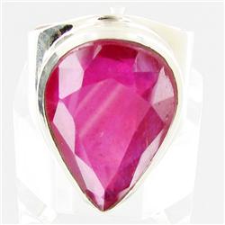 78ctw Mozambique Ruby Sterling Ring (JEW-2761)