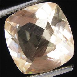 3.75ct Clear Champagne Oregon Sunstone Cushion (GEM-31064)