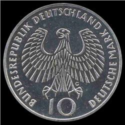 1972G Germany Silver 10 Mark PR66 DCAM (COI-8543)