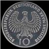 Image 1 : 1972G Germany Silver 10 Mark PR66 DCAM (COI-8543)