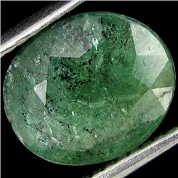2.86ct Natural Medium Green Zambian Emerald (GEM-19274)
