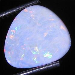 1.72ct Australian Black Opal Doublet Full Fire (GEM-31484)
