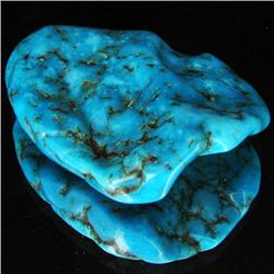 141.75ct Natural Turquoise Cabochon  (GEM-32701)