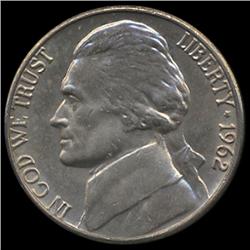 1962 Jefferson 5c MS64+ w/ Full Steps (COI-7866)