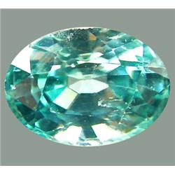 1.55ct  Clean Blue Sea Zircon Cambodia Oval VVS (GEM-9043)