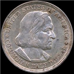 1893 Columbian Expo 50c AU+ (COI-8763)