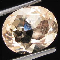 1.20ct Clear Champagne Oregon Sunstone Oval (GEM-31012)