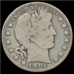 1914S Barber Half Better Grade (COI-8010)