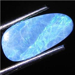 0.92ct Australian Black Opal Doublet Full Fire (GEM-31498)