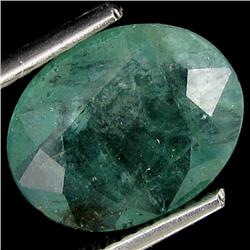 2.63ct Natural Medium Green Zambian Emerald (GEM-24437)