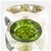 Image 1 : 71.47ctw Peridot Sterling Ring (JEW-2815)